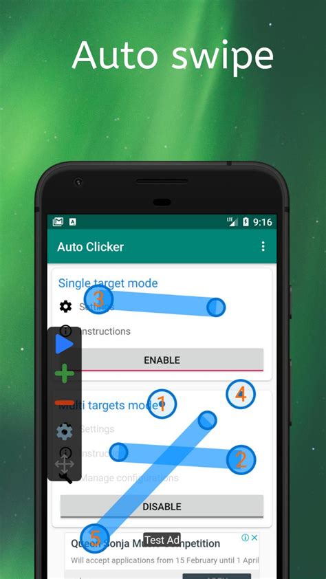 how to use auto clicker app android