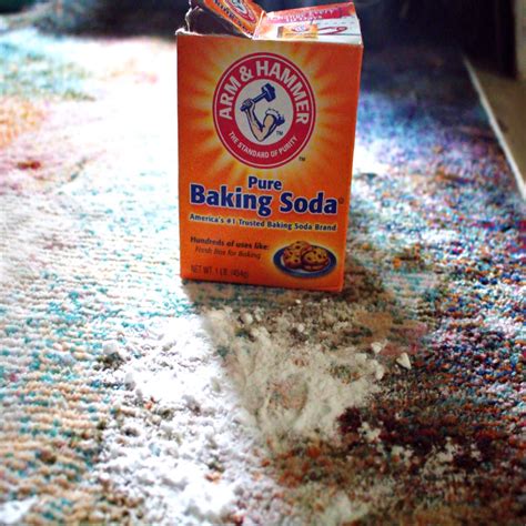 how to use baking soda to get rid of smell in carpet