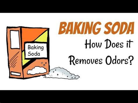how to use baking soda to remove odor