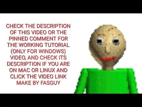 how to use baldi's basics mod menu
