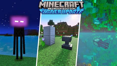 how to use bedrock shaders pc