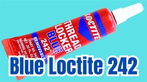 how to use blue loctite threadlocker