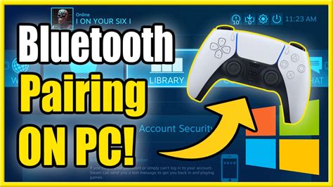 how to use bluetooth controller on pc