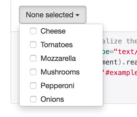 how to use bootstrap dropdown in html