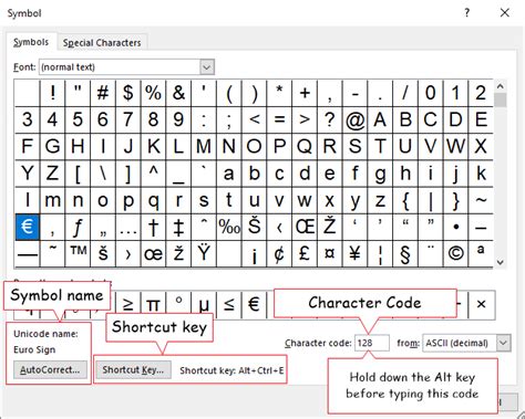 how to use character codes in word