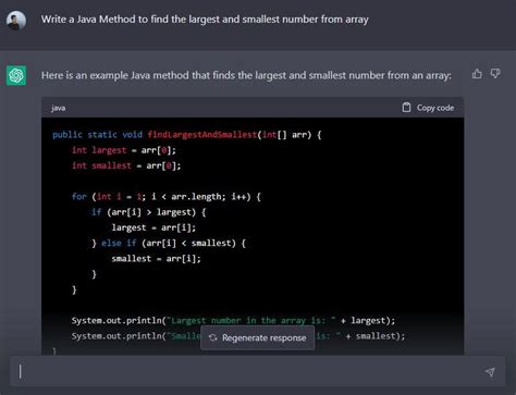 how to use chatgpt for java programming