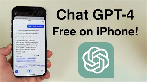 how to use chatgpt on iphone