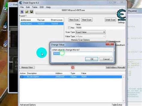 how to use cheat engine on pcsx2