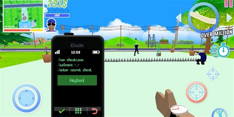 how to use cheats in dude theft wars