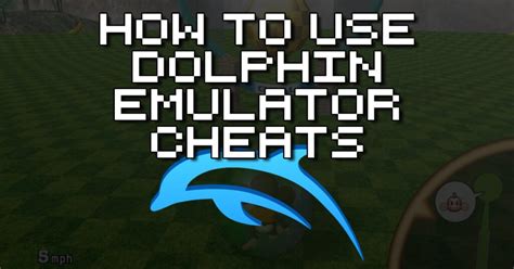 how to use cheats on dolphin emulator pc
