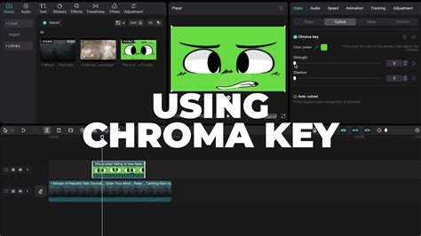 how to use chroma key in capcut