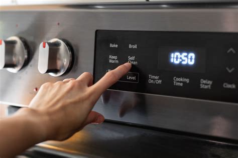 how to use clean setting on oven