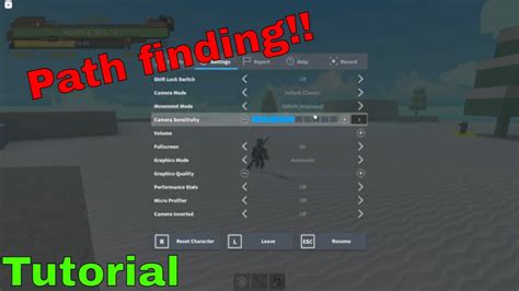 how to use click to move in roblox