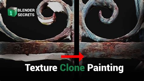 how to use clone texture paint blender