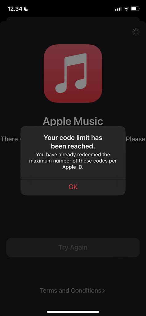 how to use code for apple music on airtel