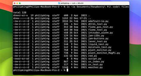 how to use code in terminal mac