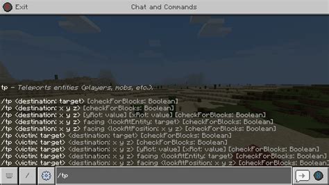how to use codes in minecraft bedrock