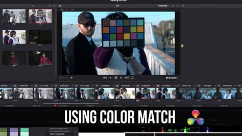 how to use color checker in davinci resolve