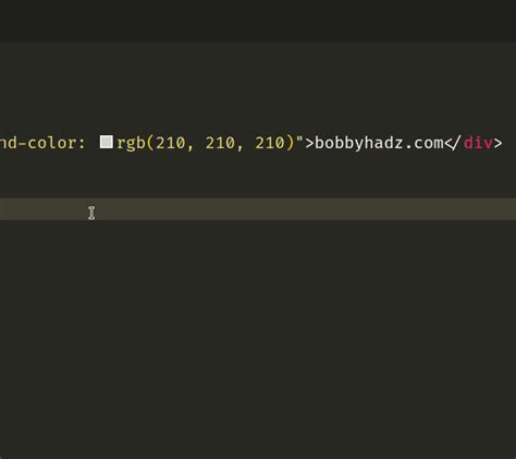 how to use color picker in vs code