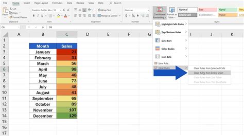 how to use conditional formatting in excel to change text color