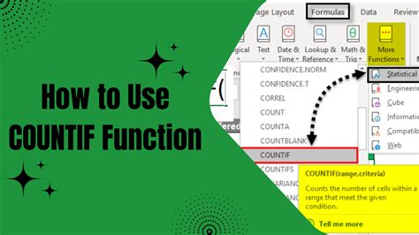how to use countif in excel for multiple text