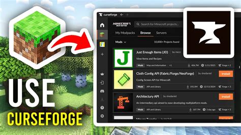 how to use curseforge mods with friends