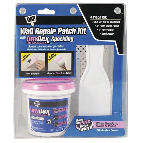 how to use dap drywall repair kit