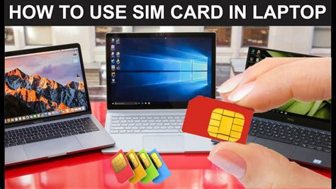 how to use data sim card in laptop