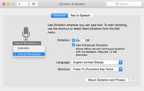 how to use dictation function on mac