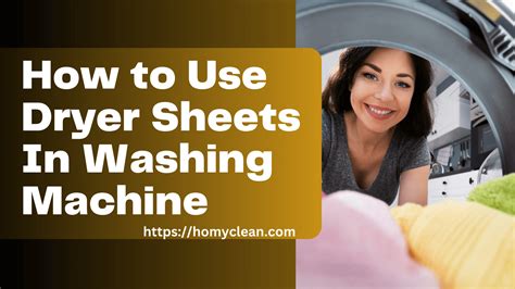 how to use dryer sheets in washing machine front loader