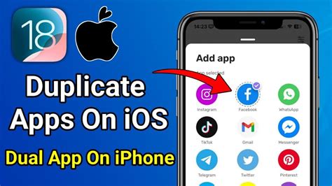 how to use dual app in iphone 12