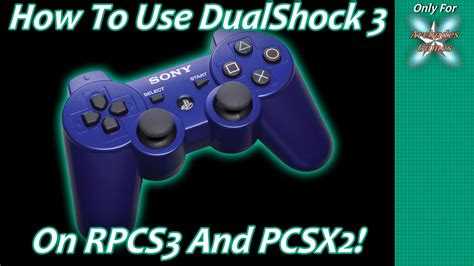 how to use dualshock 3 on pcsx2