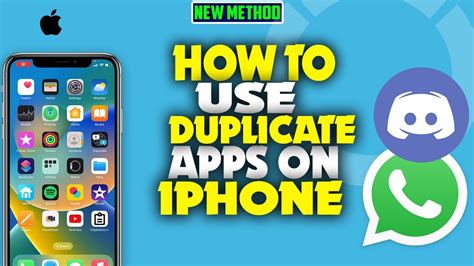 how to use duplicate apps on iphone