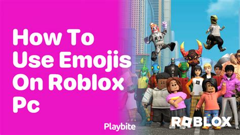 how to use emojis on roblox pc 2024
