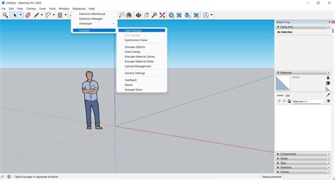how to use enscape in sketchup 2024