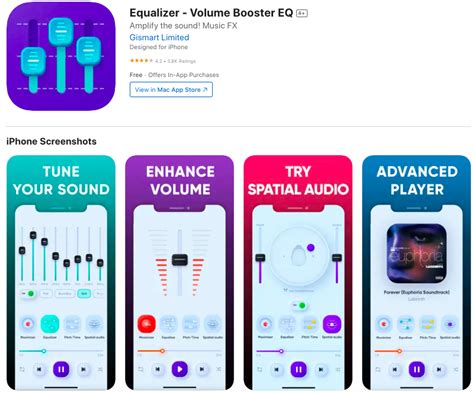 how to use equalizer app on iphone