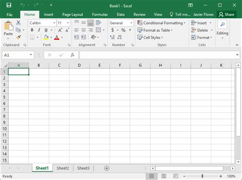 how to use excel 2016