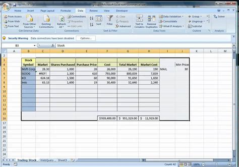 how to use excel sheet