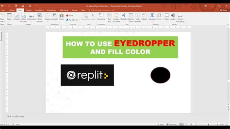 how to use eyedropper in word