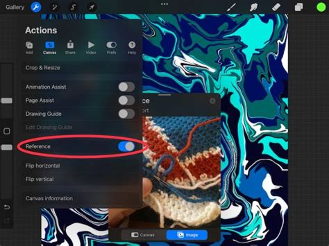 how to use eyedropper tool in procreate
