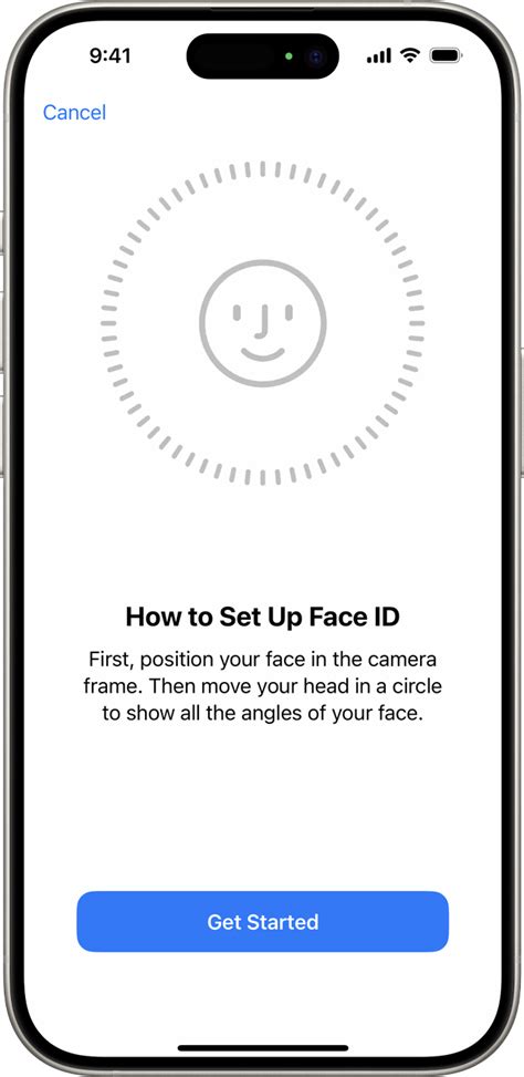 how to use face id and passcode
