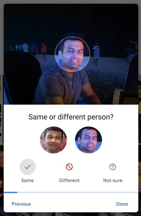how to use face recognition in google photos