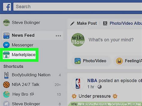 how to use facebook marketplace on computer