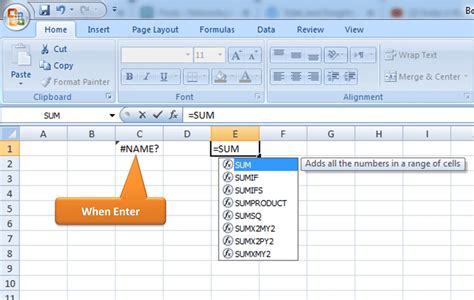 how to use formula in excel