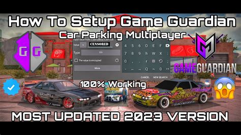 how to use game guardian in car parking multiplayer 2