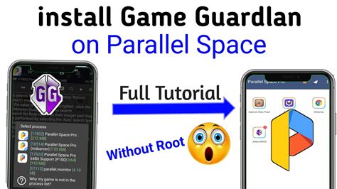 how to use game guardian on parallel space