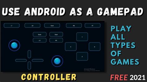 how to use gamepad on android phone