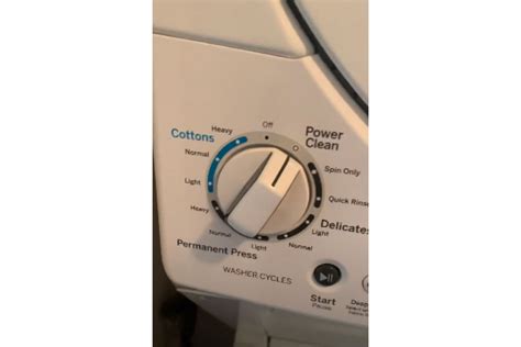 how to use ge stackable washer and dryer