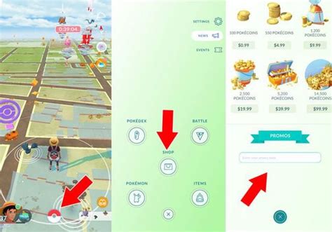 how to use gift codes in pokemon go