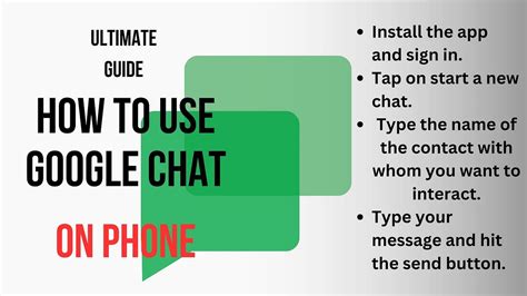 how to use google chat on phone android